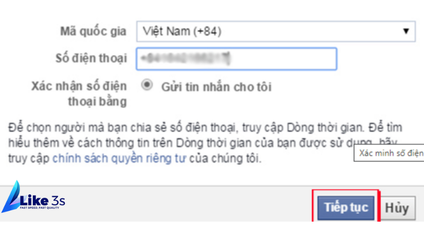 gỡ checkpoint số điện thoại